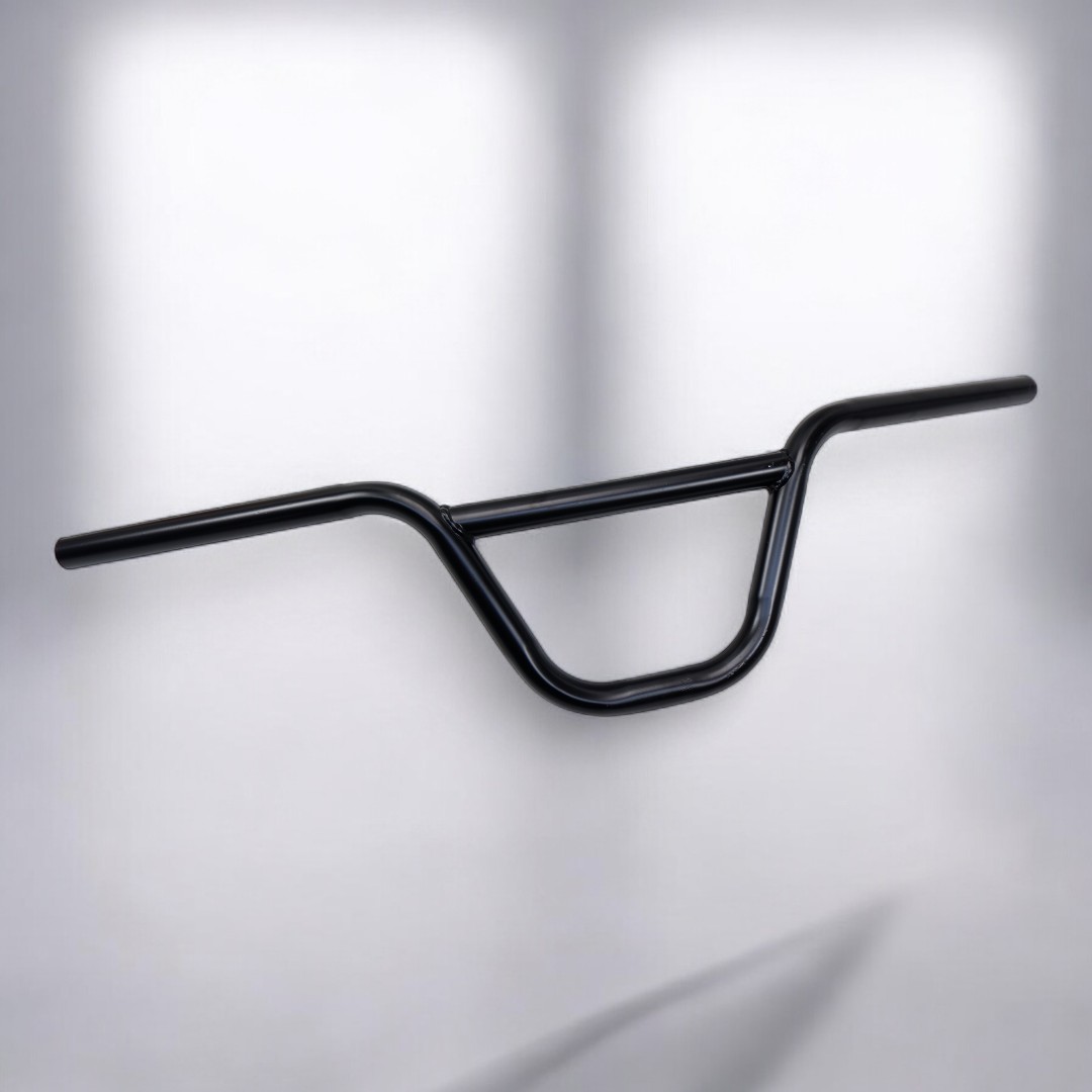 แฮนด์จักรยาน BMX คาดตรง ชุบดำ | ความยาว 680 / 720 มม. | เหล็กชุบแข็งแรง