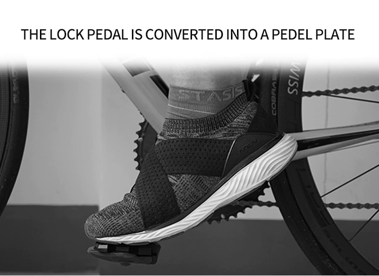 แผ่นรองบันไดคลีทจักรยาน RICHY 2.0 แปลงบันไดคลีทเป็นบันไดธรรมดา