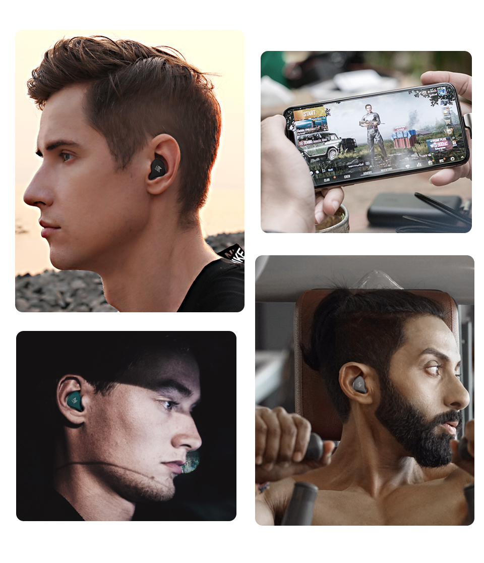 ขาย KZ S1 หูฟัง True Wireless 2 ไดร์เวอร์ (1DD+1BA) รองรับ Bluetooth 5.0 , AAC