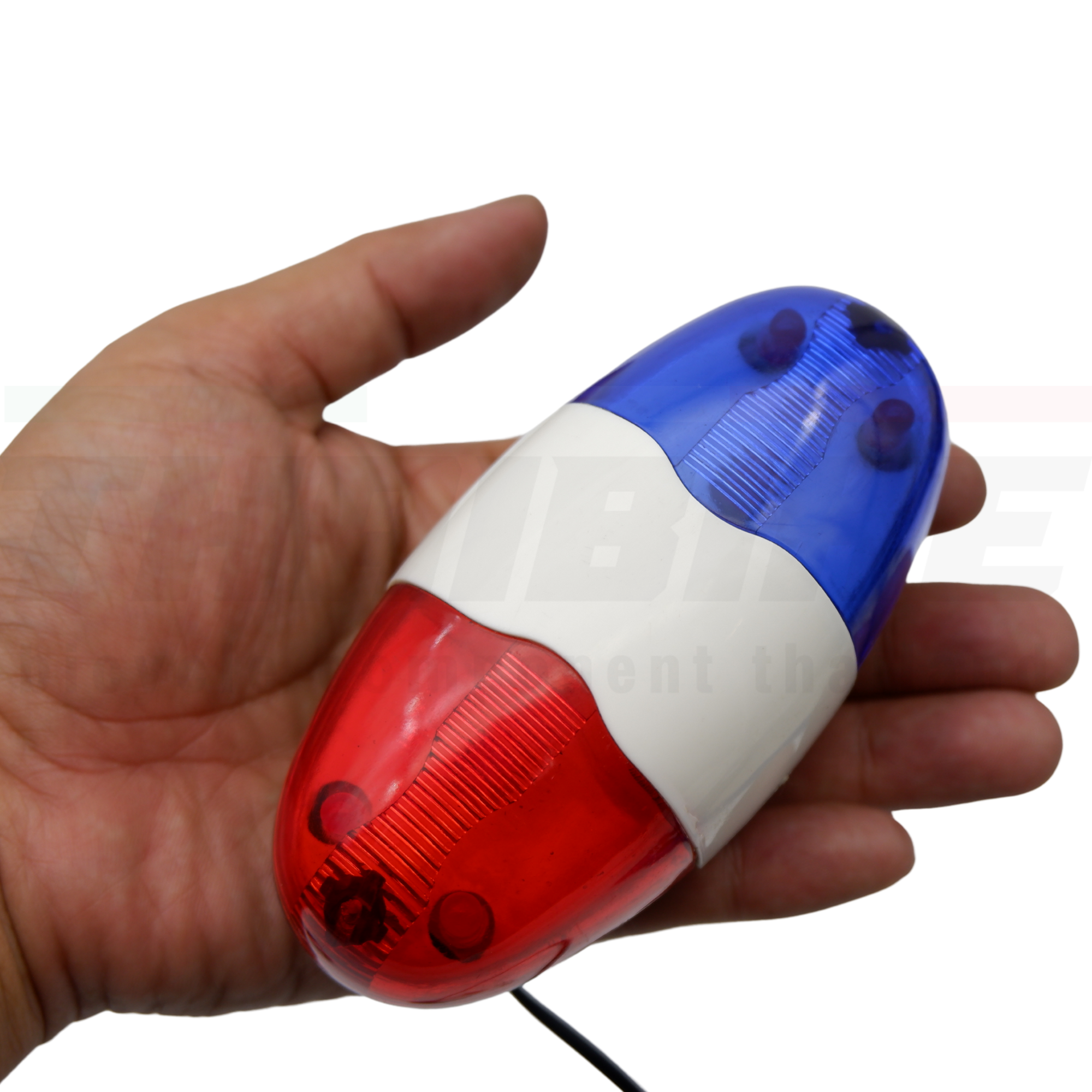 ไฟไซเรนพร้อมเสียงติดจักรยาน ใช้ถ่าน