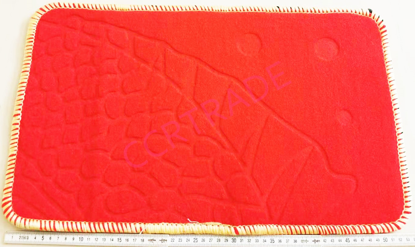 พรมผ้าเช็ดเท้าคละลาย 34x55 ซม.(รุ่นใหม่)