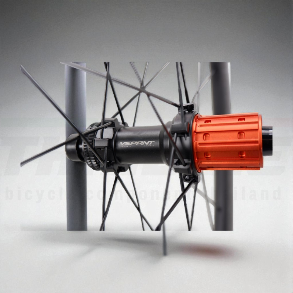 ล้อจักรยานเสือหมอบคาร์บอน V-sprint Model 2025 DISC BRAKE 50/50 60/60