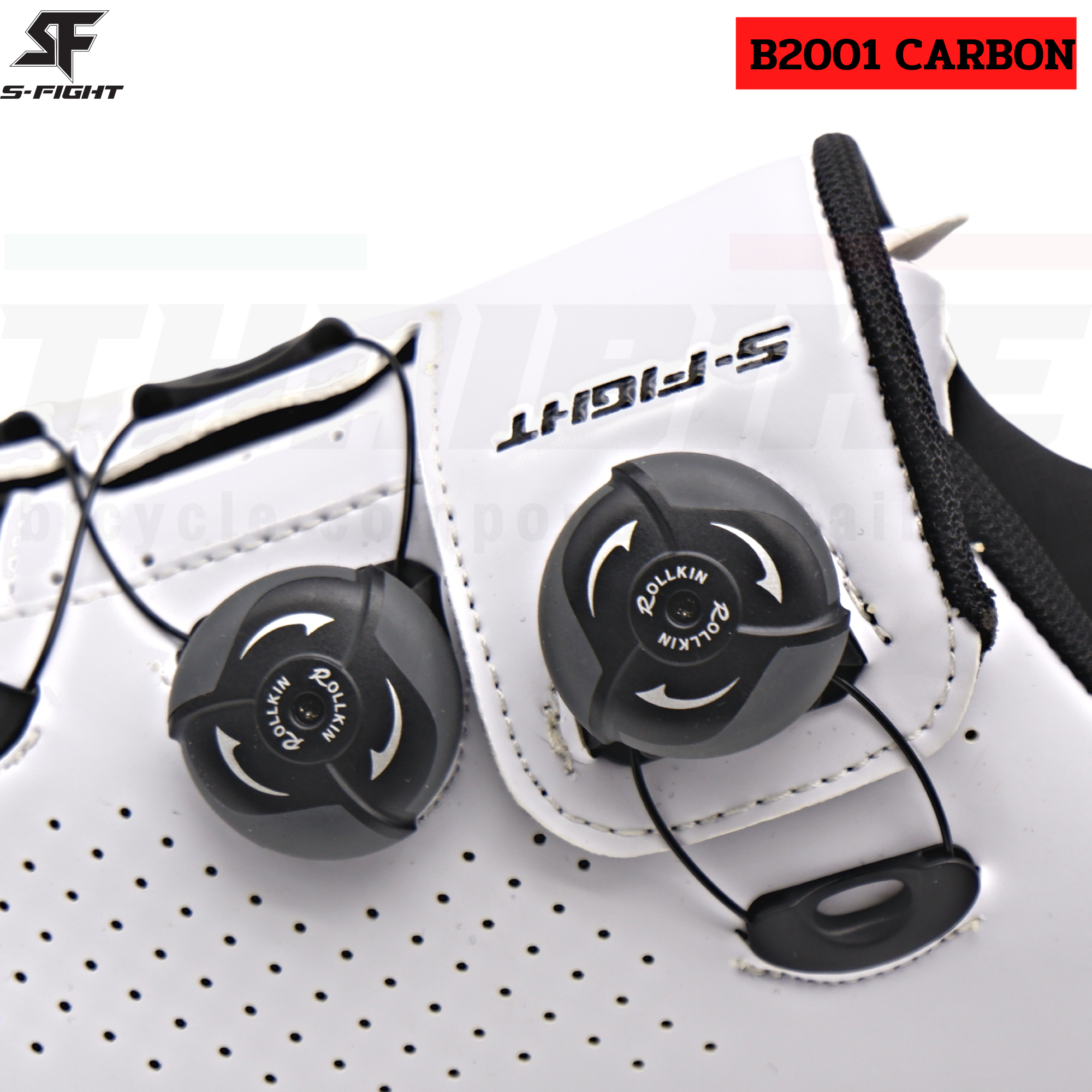 รองเท้าปั่นจักรยาน S-Fight รุ่น B2001 CARBON พื้นคาร์บอน