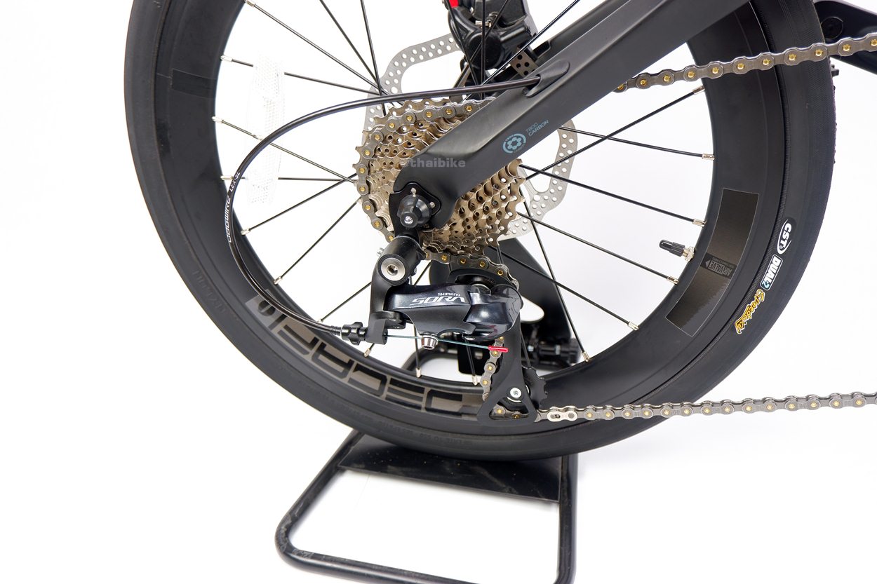 จักรยานพับได้คาร์บอนแท้ JAVA ARiA 18sp น้ำหนักเบา พับได้ Full Carbon FoldingBike
