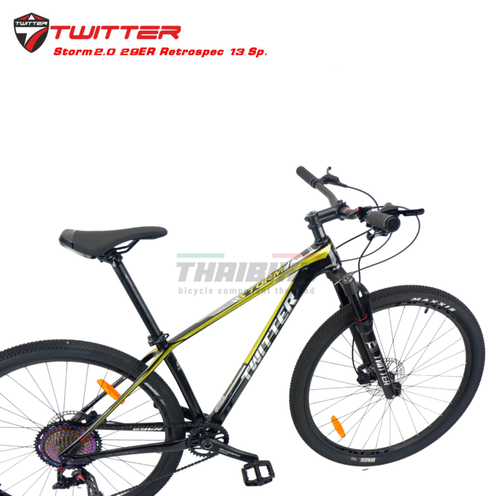 13 เกียร์ มาใหม่ จักรยานเสือภูเขาล้อ 29 นิ้ว TWI.TTER รุ่น STORM 13Sp. (2021)