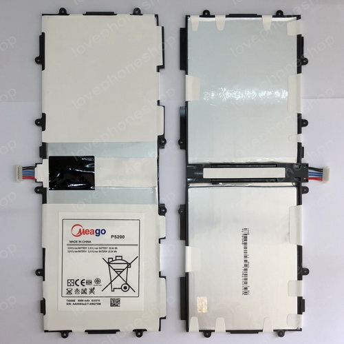 แบตเตอรี่ มอก. Meago - Samsung GALAXY TAB3 10.1 GT-P5200 6800mAh - T4500 (ส่งฟรี)