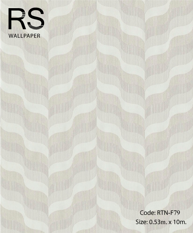 วอลเปเปอร์ลายโมเดิร์นโทนสีเทา กราฟฟิค เลื้อย RTN-F79