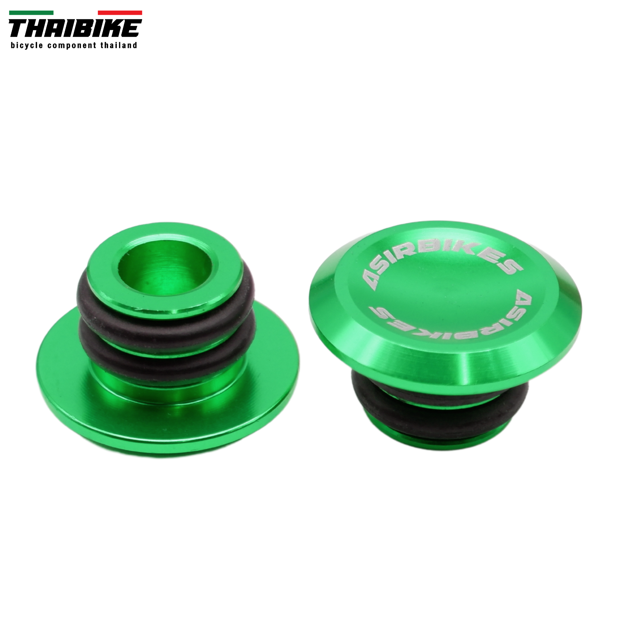 จุกปิดปลายแฮนด์จักรยานเสือหมอบ เสือภูเขา อลูมิเนียม CNC ยี่ห้อ ASIRBIKE/FMF