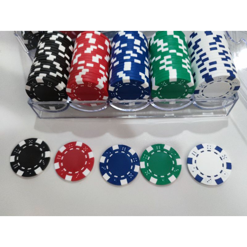 ชุดเกมคาสิโน ของเล่นคาสิโน พร้อมกล่องใส พร้อมส่งจากไทย