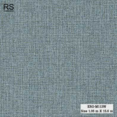 วอลเปเปอร์ สีน้ำเงินอมเทา แทรกน้ำตาล ERO-M113W