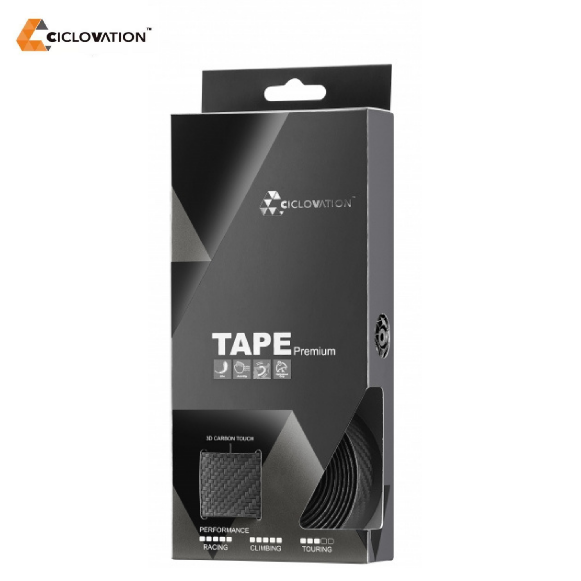ผ้าพันแฮนด์จักรยาน CICLOVATION Rainforest Premium Bar Tape with Leather Touch