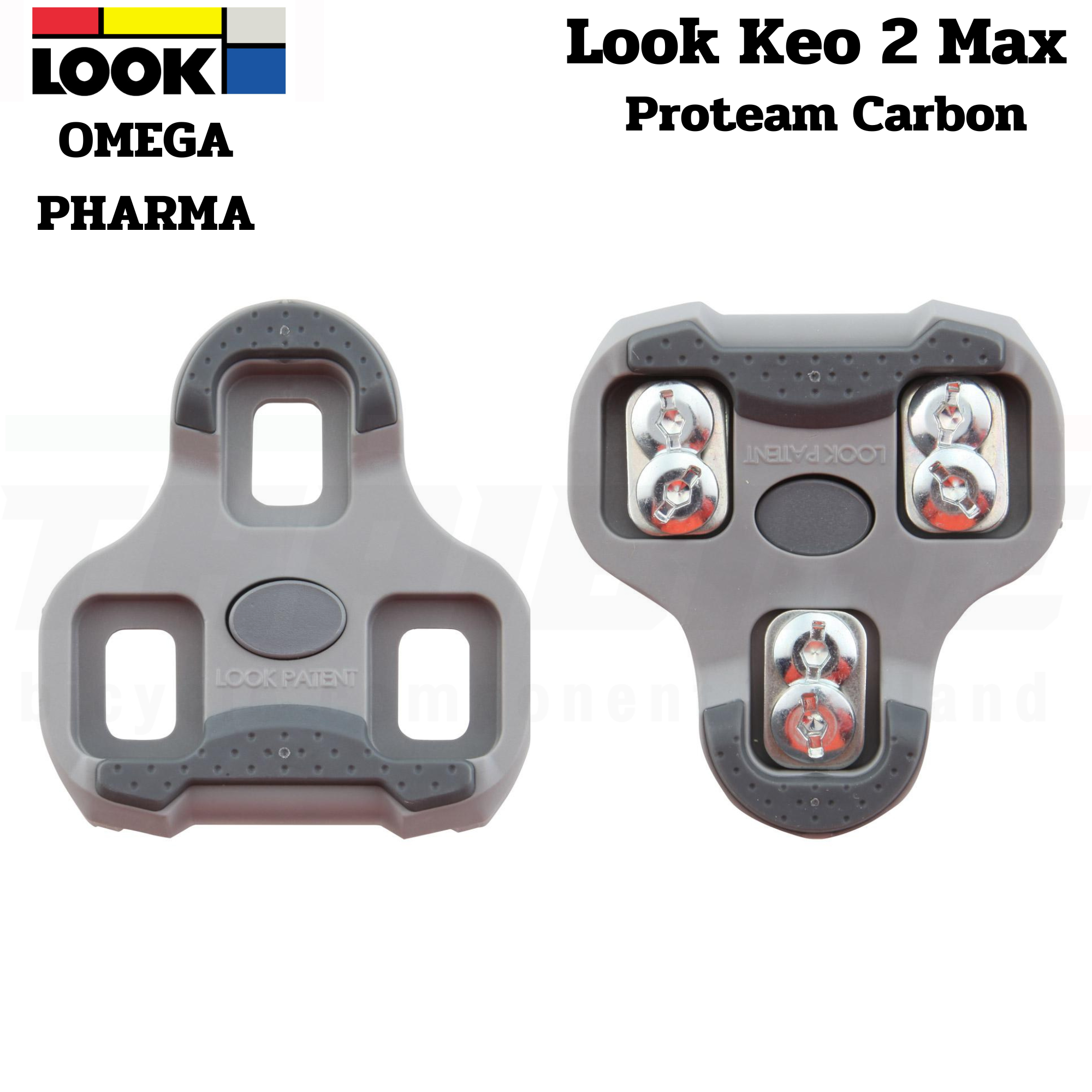 บันไดคลีตจักรยานเสือหมอบ LOOK KEO2MAX CARBON KEO 2 Max Limited Edition (White/Red)