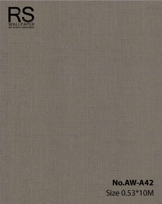 วอลเปเปอร์สีเทาเข้ม มีเทกเจอร์ No.AW-A42