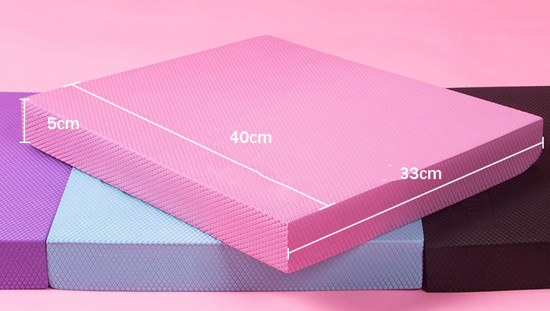 แผ่นโฟมออกกำลังกาย แผ่นรองเข่า ศอก กันลื่น TPE หนา 5 ซม คุณภาพดีมาก Soft Balance Pad