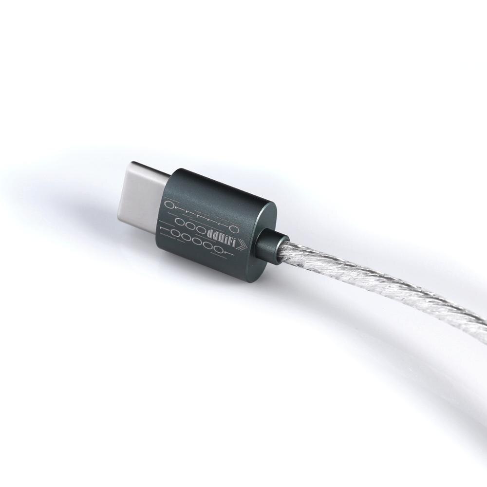 ขาย DD TC05 V2 สายแปลง TypeC เป็น TypeC สาย OCC ชุบเงิน