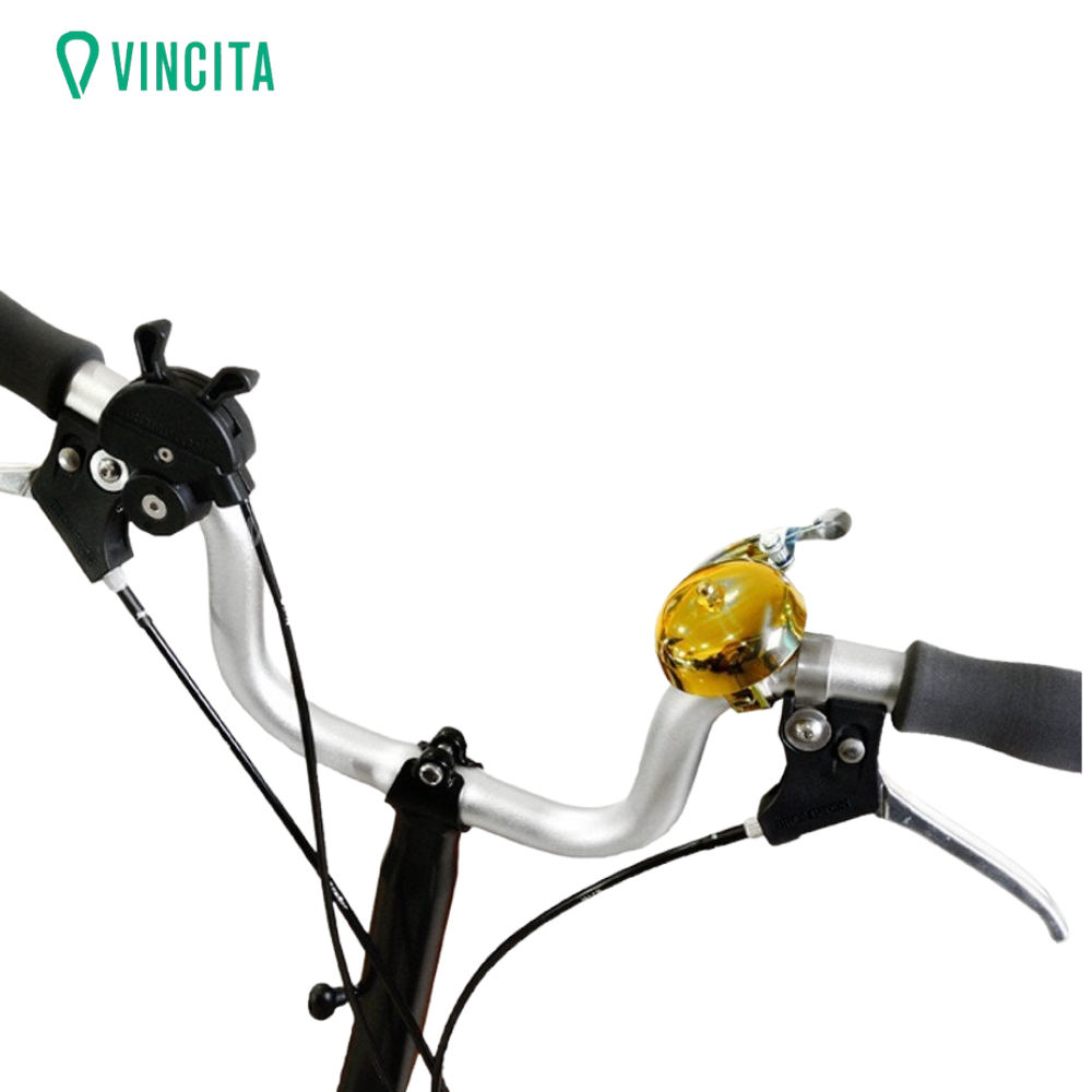 กระดิ่งทองเหลืองวินสิตา VINCITA A080 ทรงวินเทจ กระดิ่งจักรยาน