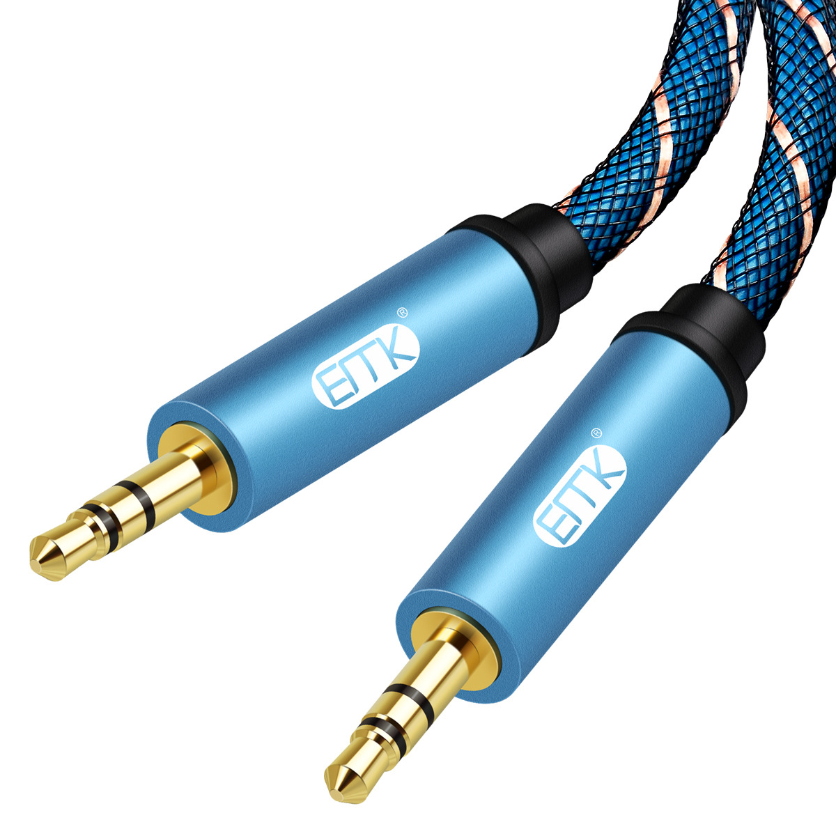 ขาย ERTK AUX 3.5mm to 3.5mm สายเกรดพรีเมี่ยม สายถักหนังงู คุณภาพเกรด Audiophile