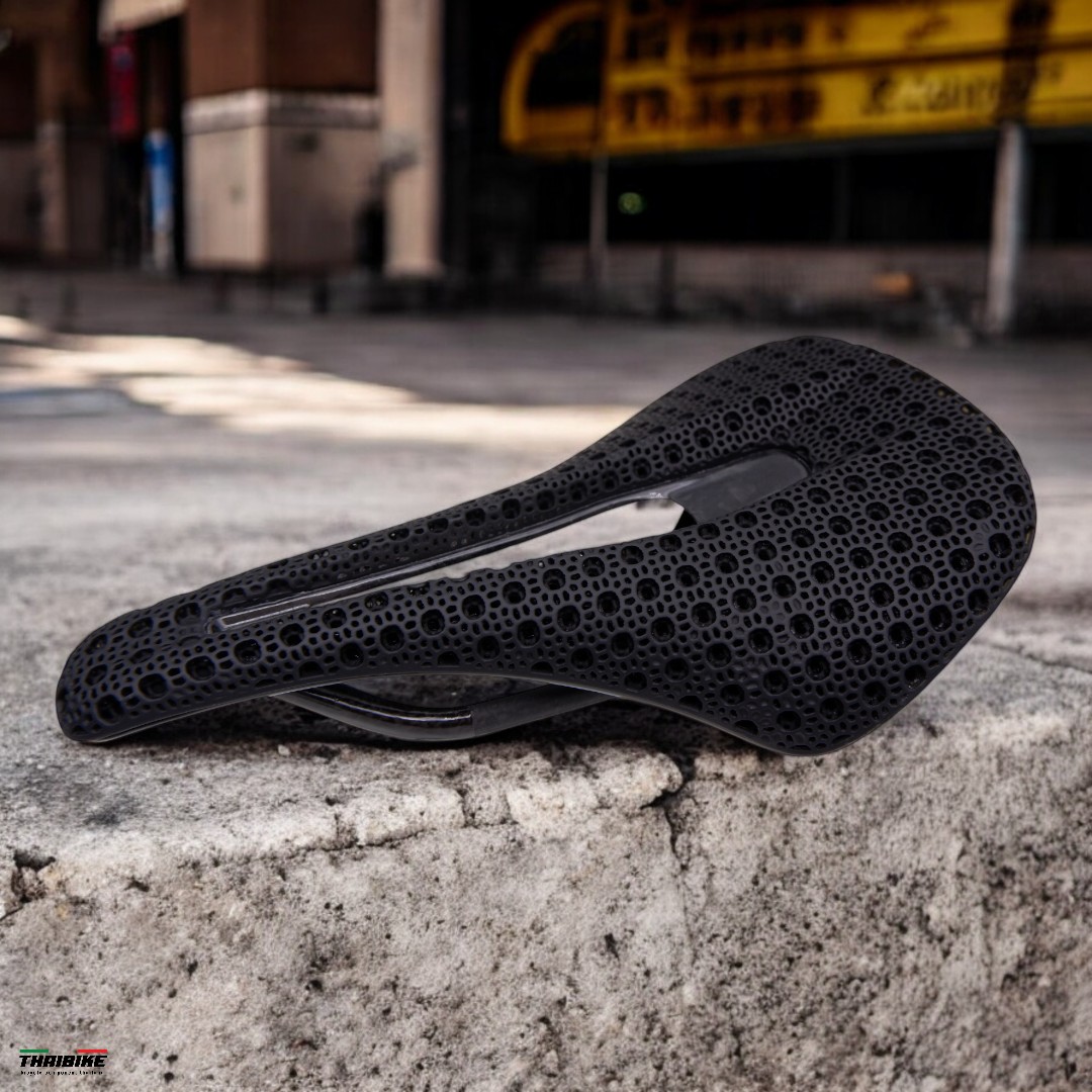 RPanatani SL8 อานจักรยาน 3D Printed Short‑Nose 143 มม. รางคาร์บอน พื้นคาร์บอน 167กรัม