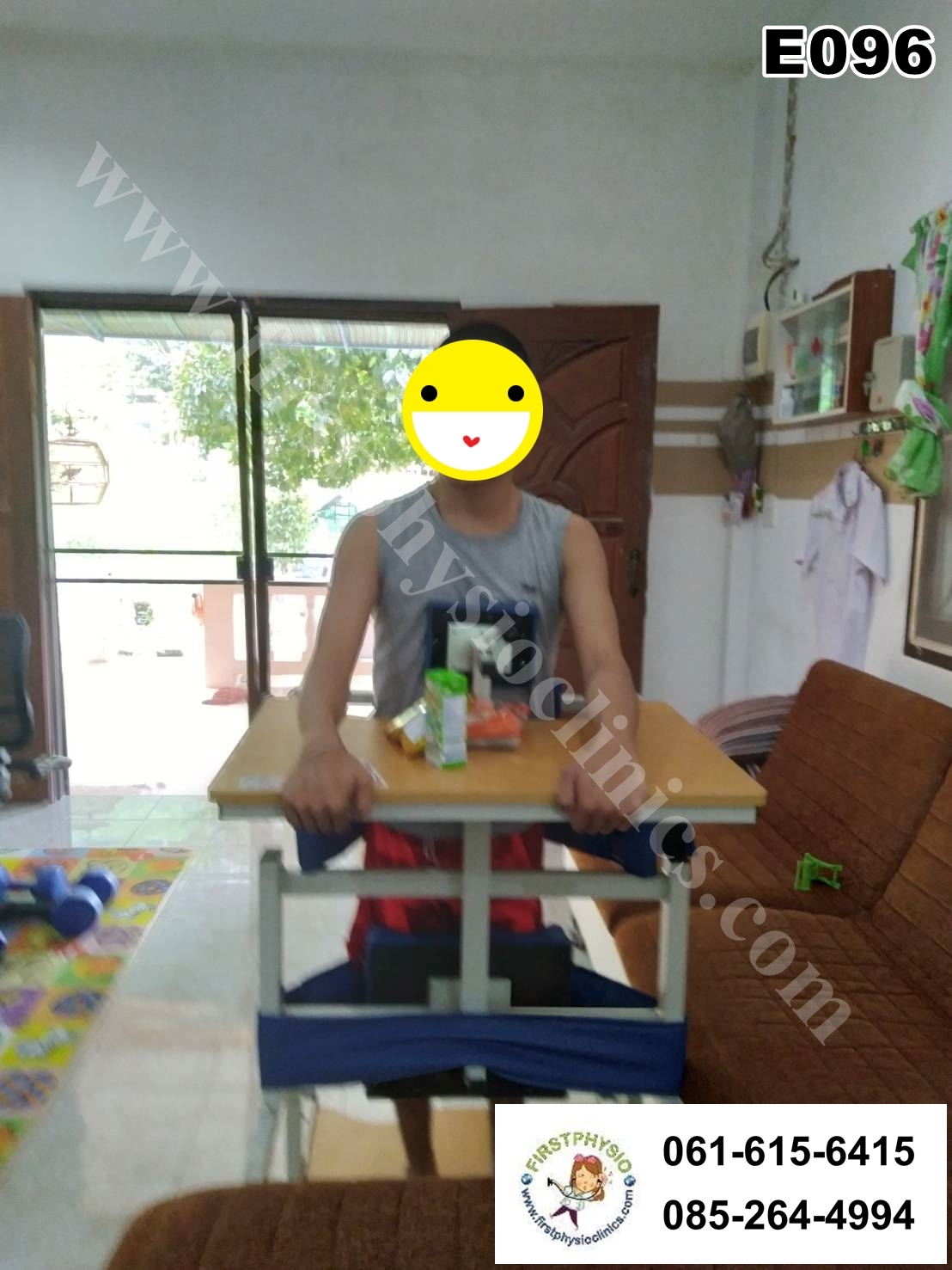 โต๊ะฝึกการทรงตัวผู้ใหญ่ รุ่น E096 /68x85x100 cm /E096