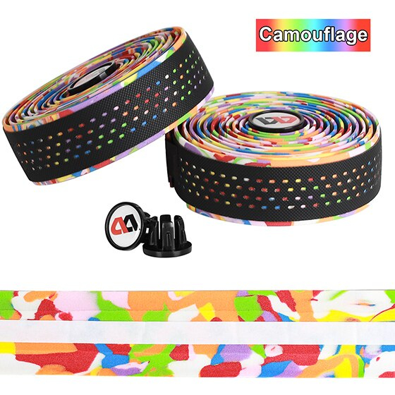 ผ้าพันแฮนด์จักรยานเสือหมอบ 2TONE WESTBIKING 039 PU + EVA