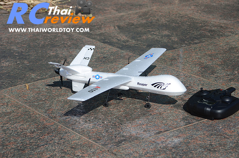 MQ-9 Reaper (UAV RC) โดรนพิฆาตรติดอาวุธ