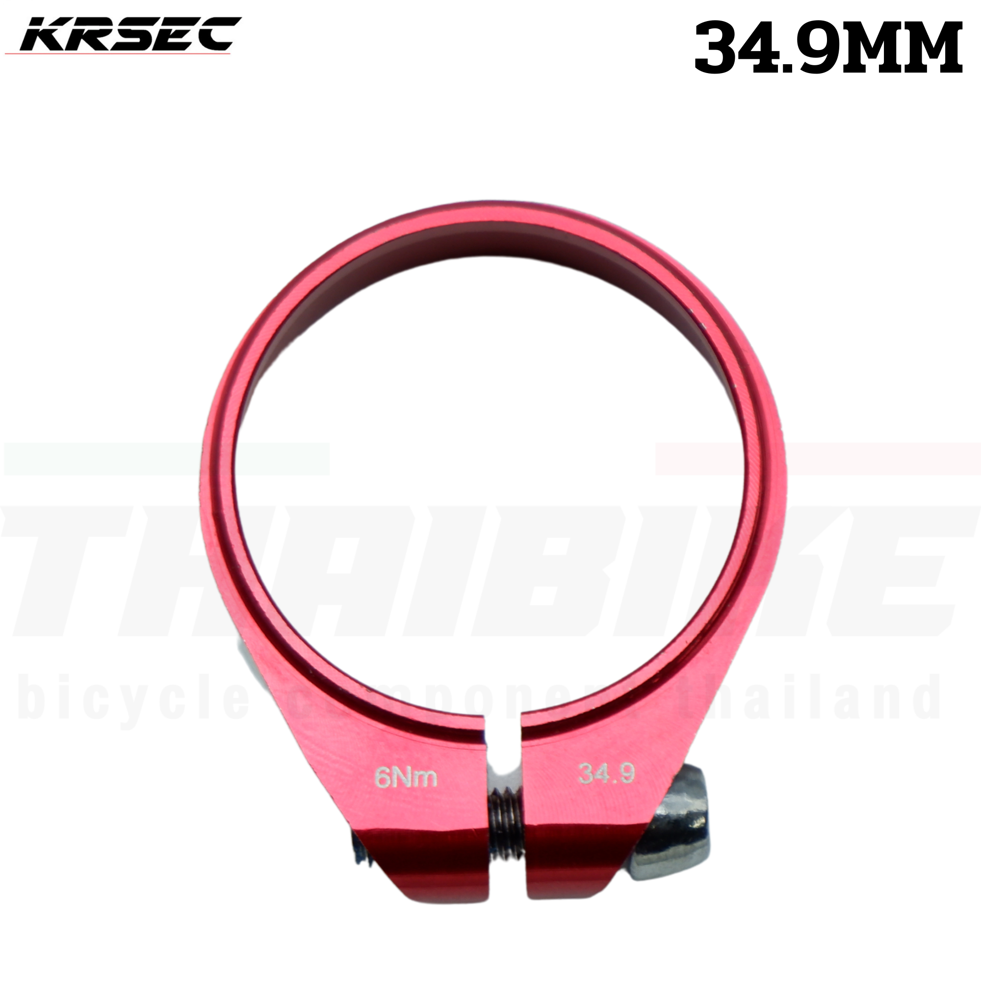 รัดหลักอานจักรยาน KRSEC CNC 6061 aluminum alloy 34.9MM