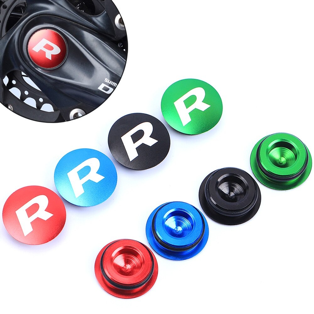 ฝาปิดกะโหลกกลวงจักรยานอลุมิเนียม CNC RISK