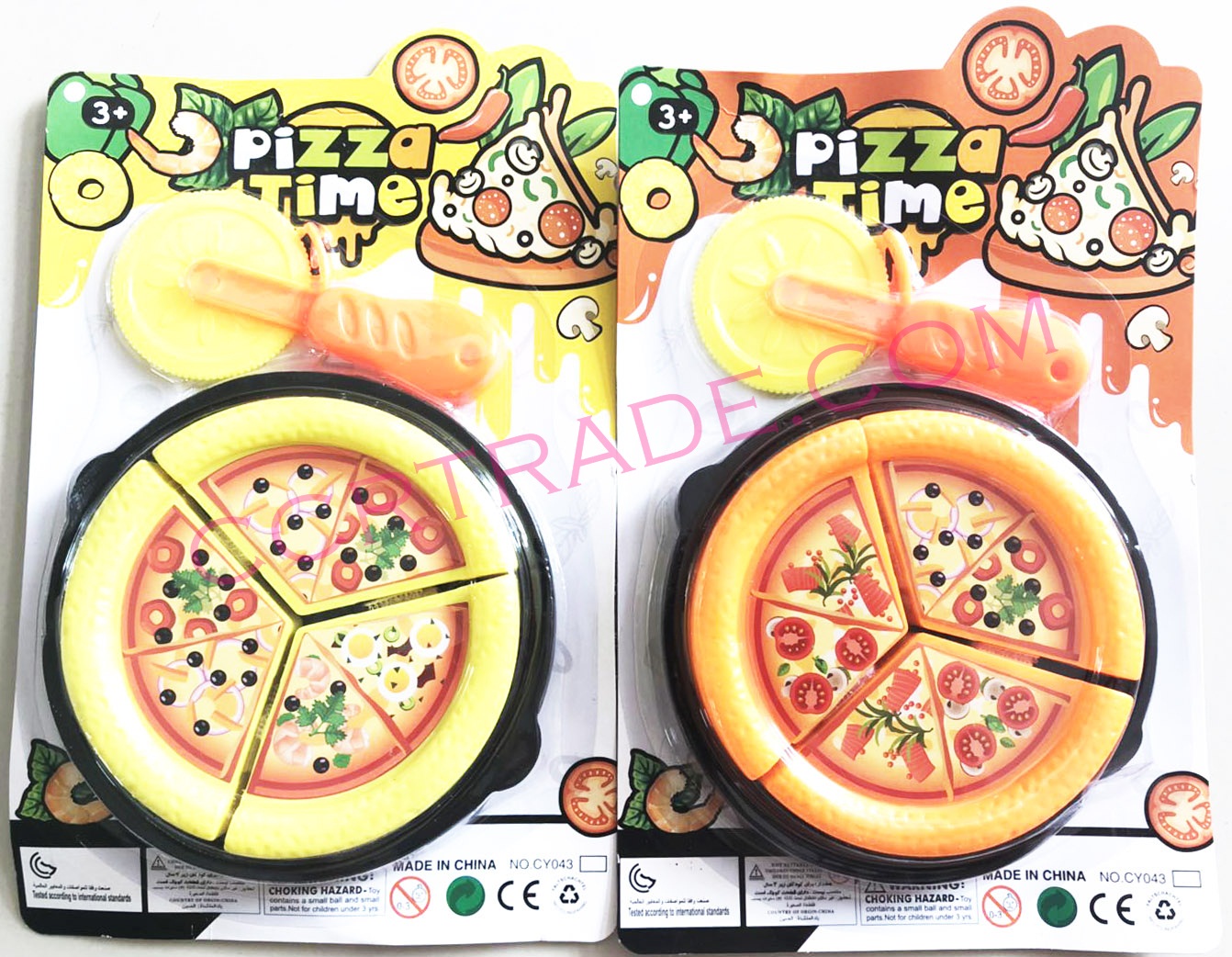 พิซซ่ากะทะร้อนผ่าได้แผง 25.5 ซม.