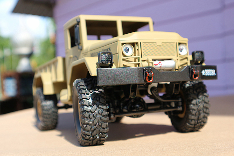 รถGMC U.S ARMY 4x4 รถทหารอเมริกัน - HENG LONG 3853A 1:16