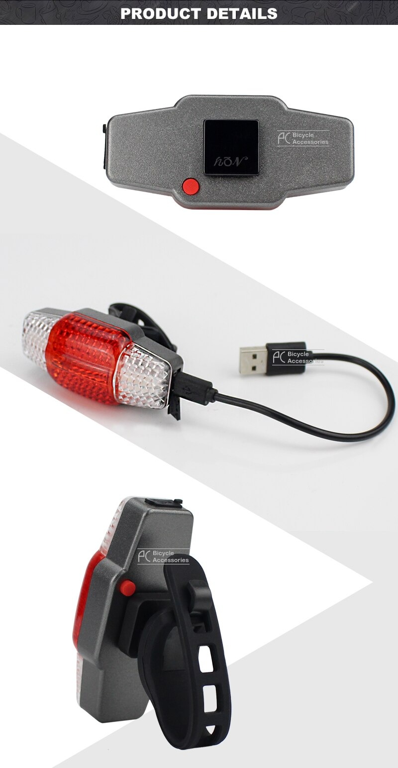 ไฟเลี้ยวไฟเบรคจักรยานแบบ AUTO ยี่ห้อ NQY รุ่น AQY-0101