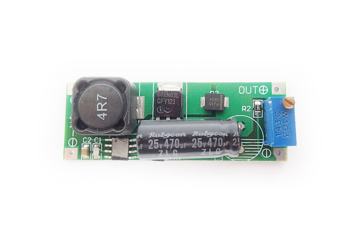 Low Voltage Step-Up 3.3-20V to 3.3-20V 5A 25W