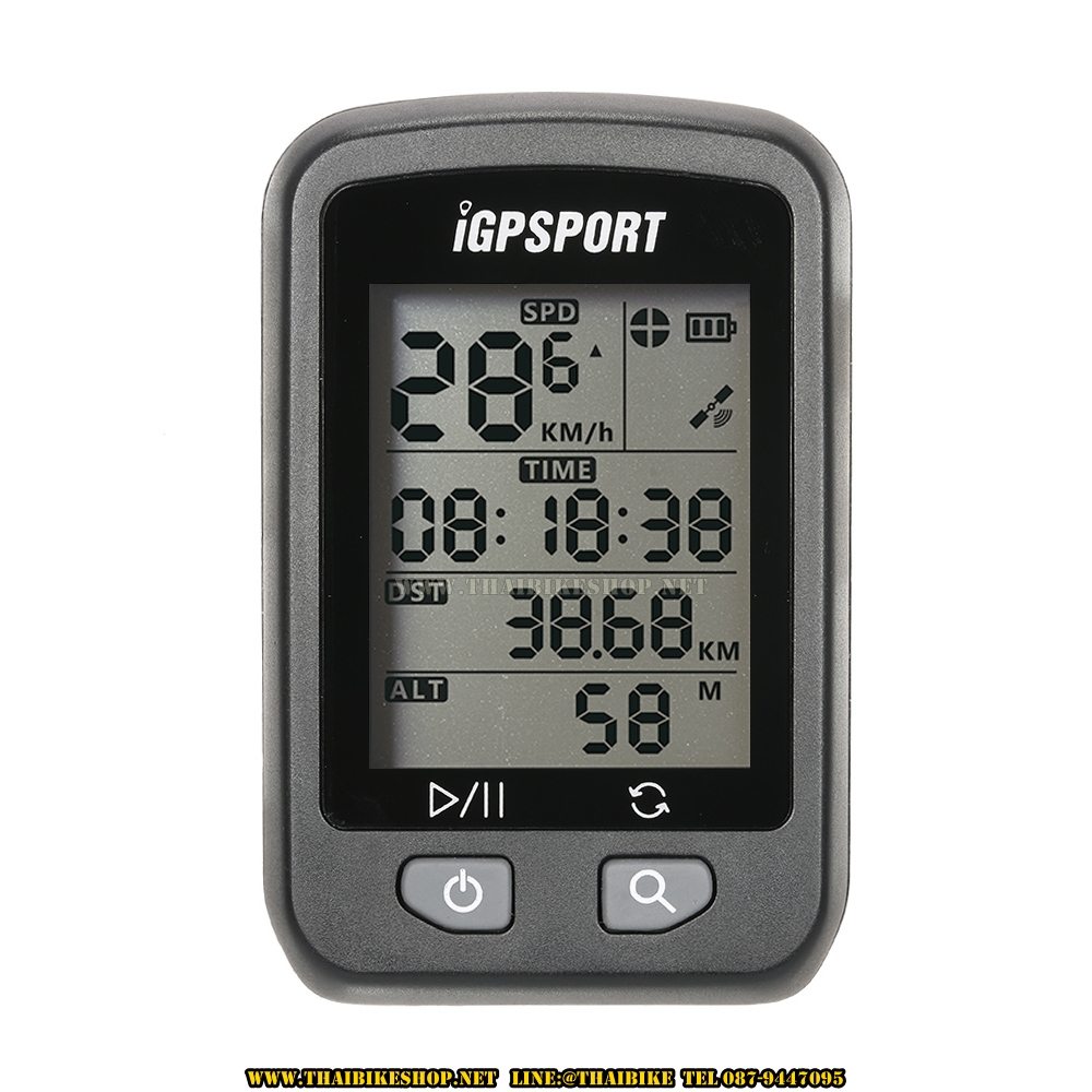 ไมล์ GPS IGPSPORT IGS20E มีไฟ ไมล์จักรยาน GPS
