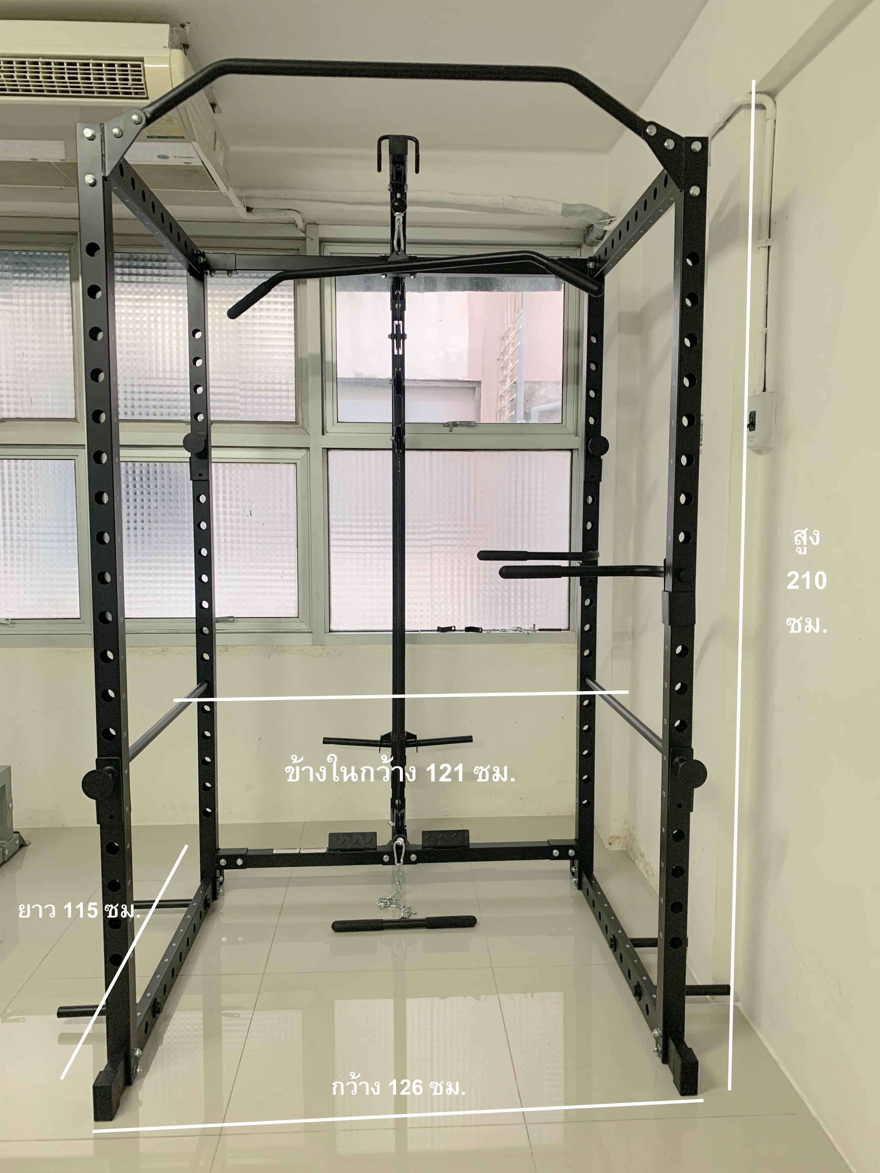 Power rack โครงเต็ม รุ่น 707