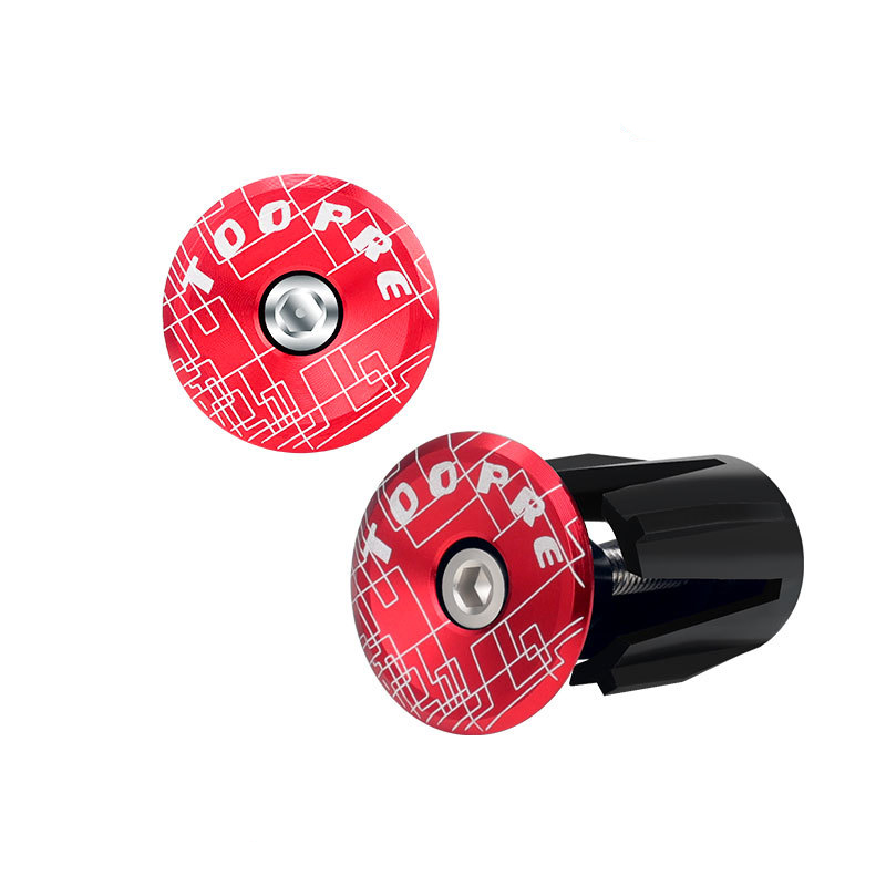 จุกปิดปลายแฮนด์เสือหมอบ เสือภูเขา ฝาปิดปลายแฮนด์อลูมิเนียม TOOPRE