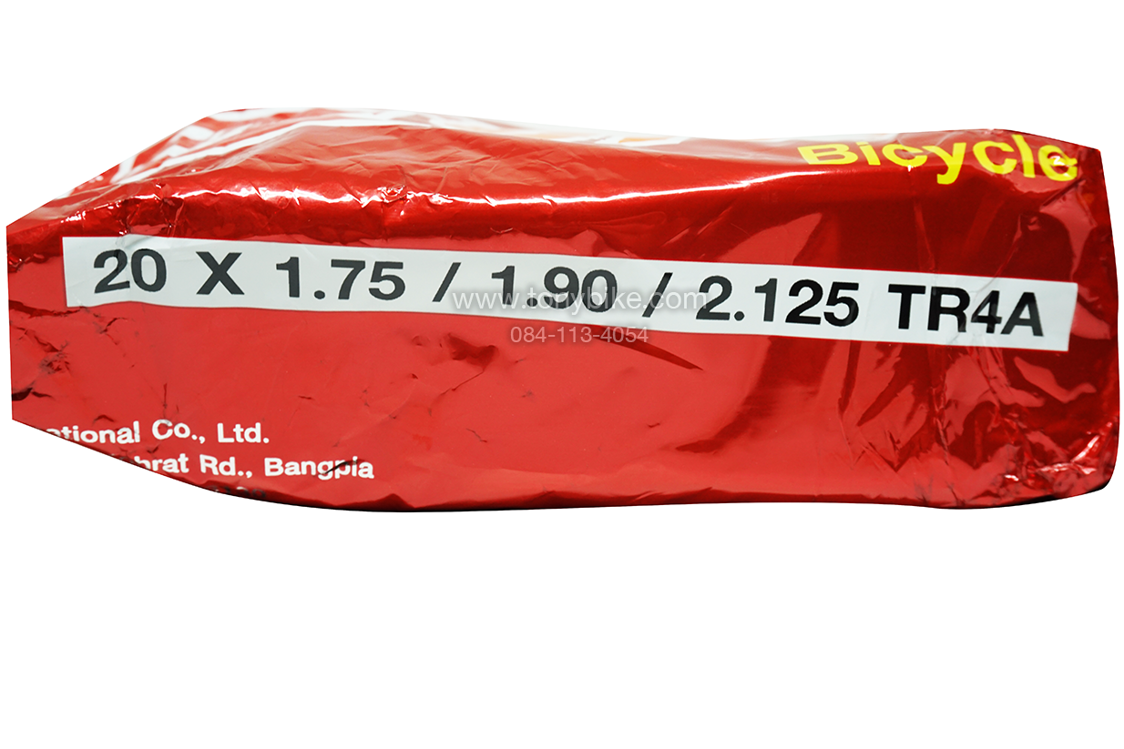 ยางในจักรยาน 20 นิ้ว Deestone 20 x 1.75 / 1.90 / 2.125 TR4A AV (แบบหัวใหญ่)