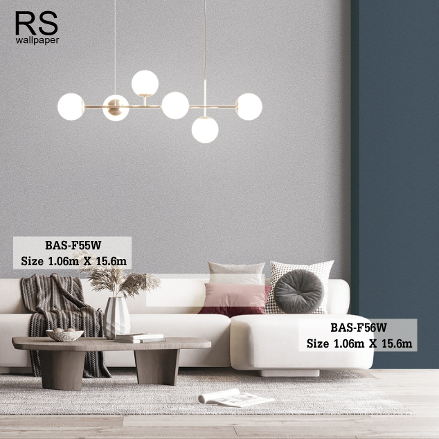 วอลเปเปอร์ สีน้ำเงินกรมท่า BAS-F56W