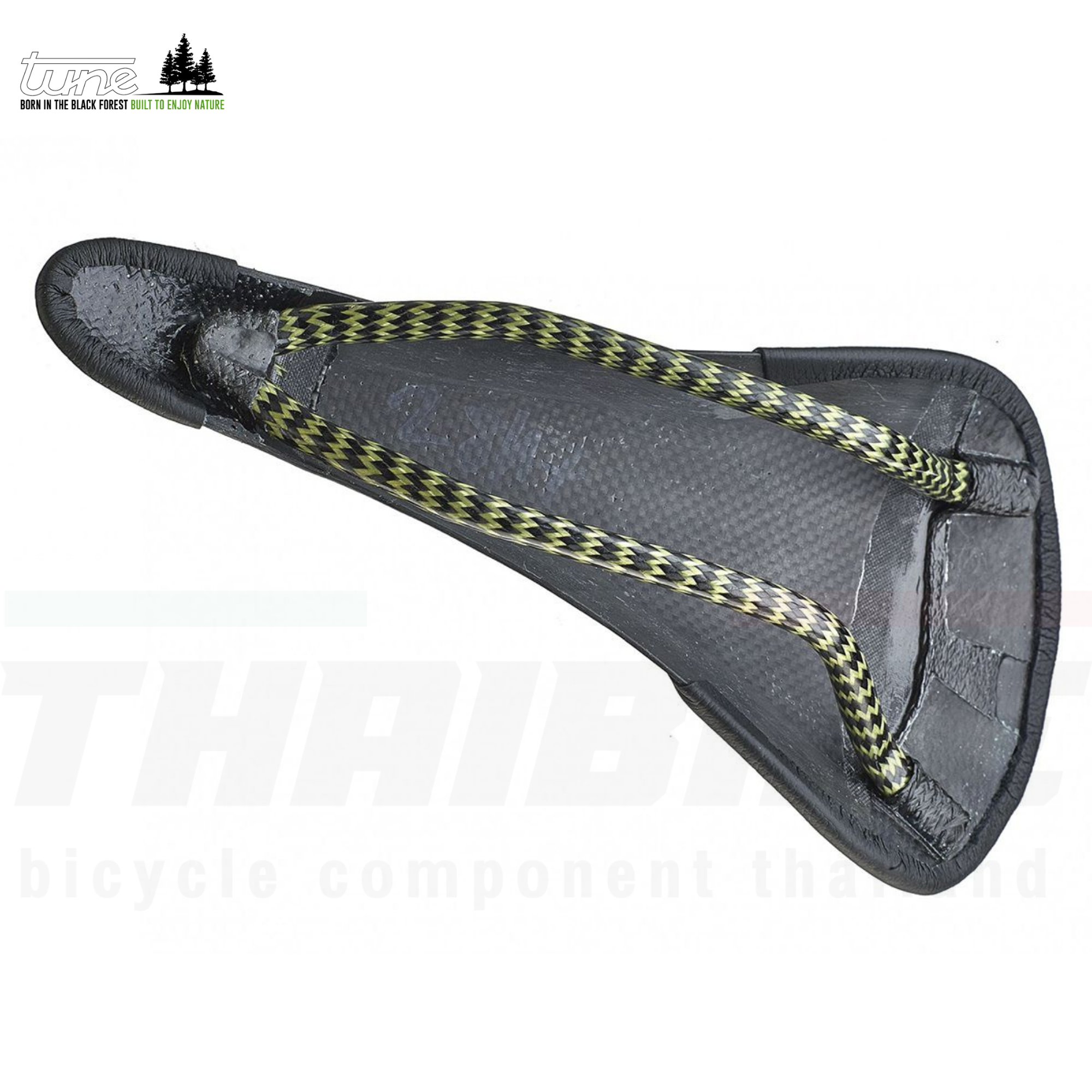 อานจักรยานคาร์บอนหุ้มหนัง Tune Speedneedle Leather Carbon Saddle