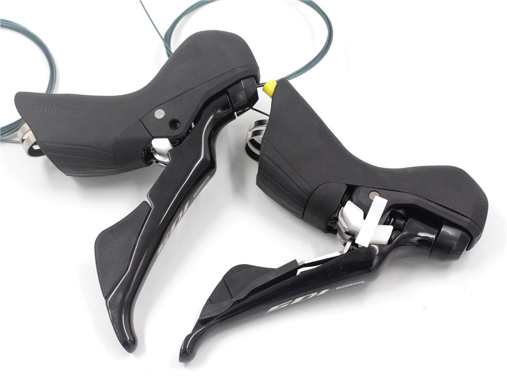 ชุดดิสเบรก SHIMANO 105 ประกอบเสร็จ มือเกียร์/ก้ามดิส/สาย หน้า+หลัง R7070 R7020