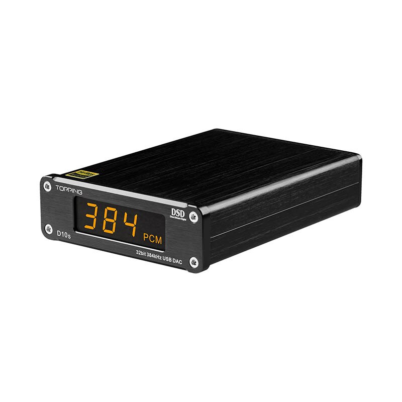ขาย TOPPING D10s USB DAC ชิป XMOS XU208 , ES9038Q2M รองรับ PCM 384kHz/32bit DSD256