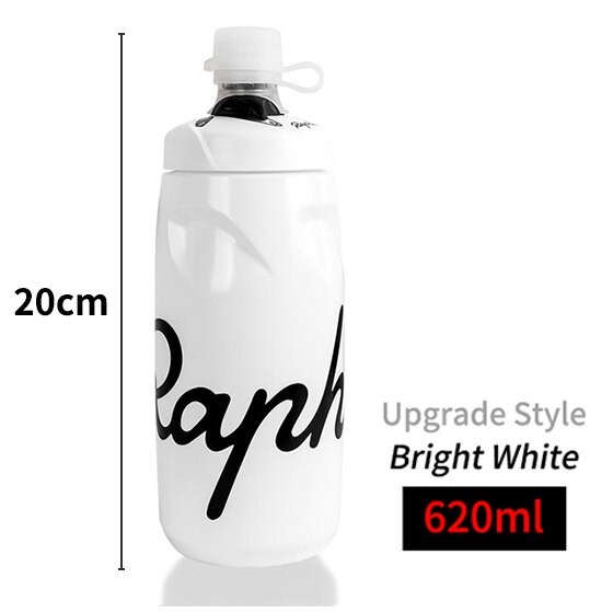 NEW !!ขวดน้ำจักรยาน rapha ของแท้ พลาสติกนุ่ม ขนาด 620ml พิเศษแถมฟรีฝาปิดขวด