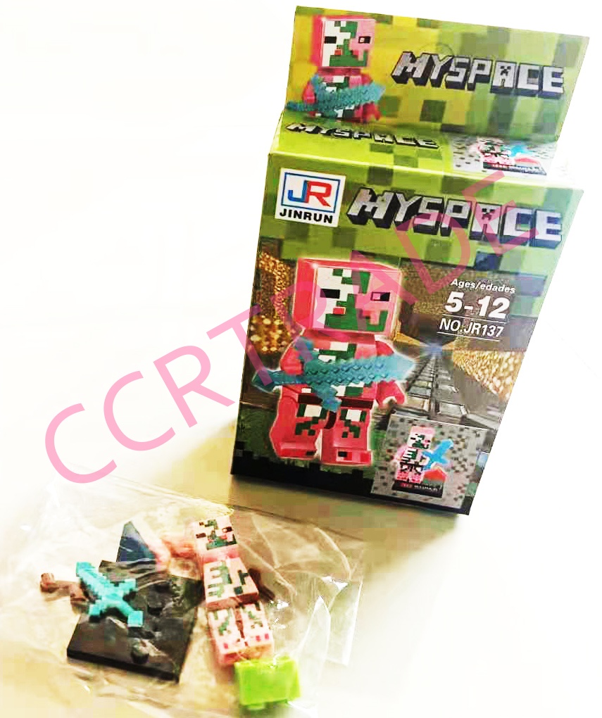 เลโก้ตัวต่อมายคราฟกล่อง 8x14.5 ซม.(1x8)