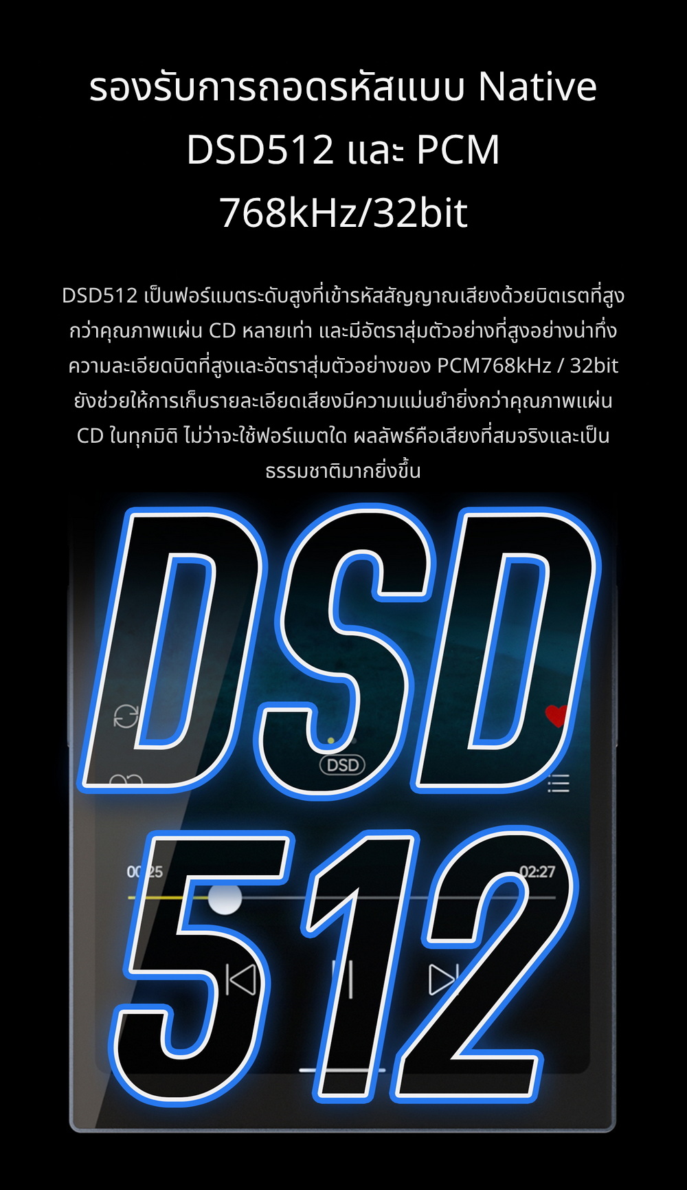 <PreOrder> Hiby R6PRO II 2025 DAP พกพาชิป DAC CS4308P x2 วงจรขยาย Class A/AB รองรับ MQA ประกันศูนย์ไทย