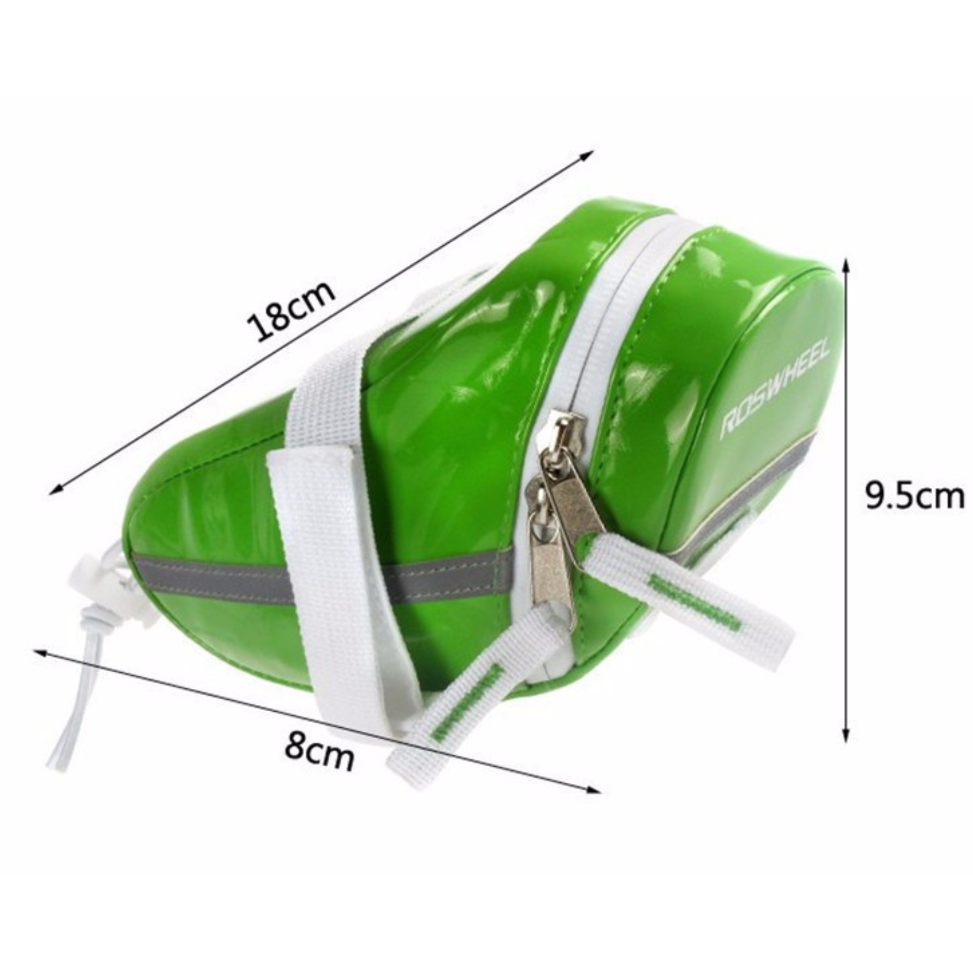 กระเป๋าใต้อานจักรยาน หนัง PU แบบกันน้ำได้ Roswheel 13660 (มีตำหนิ)