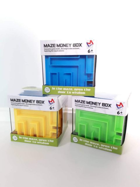 กระปุกออมสินเขาวงกต กล่องซ่อนของ