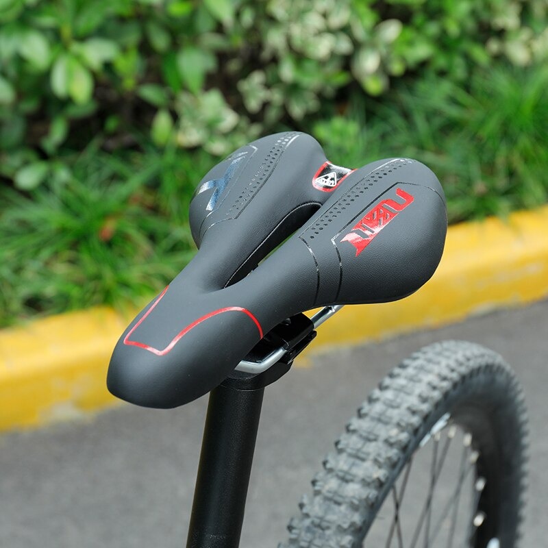 อานจักรยานเสือหมอบเสือภูเขาแบบเจลหนา นุ่ม LIETU 918ฺB