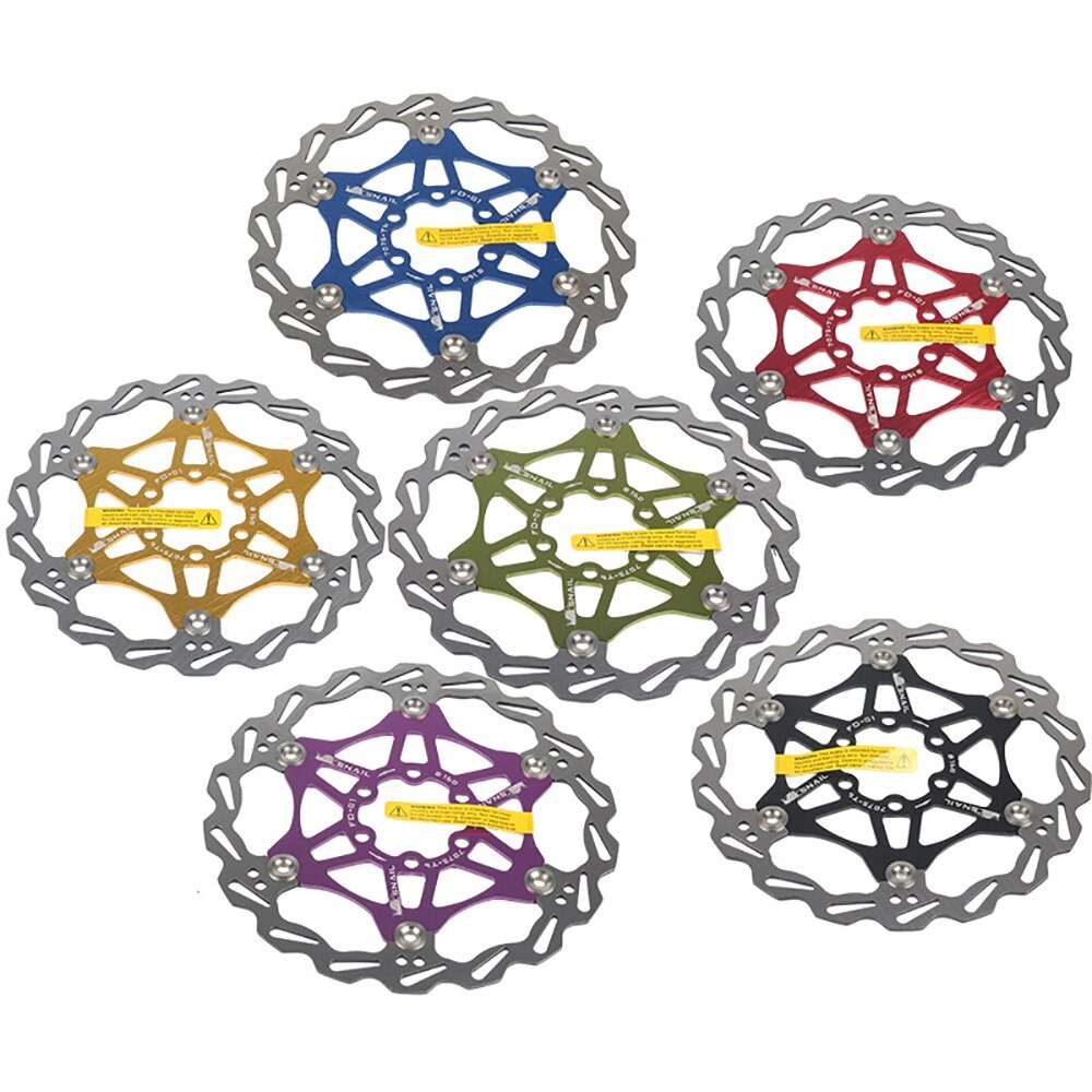 ใบดิสเบรคจักรยาน SNAIL ดิสแต่ง 160/180 จานดิส