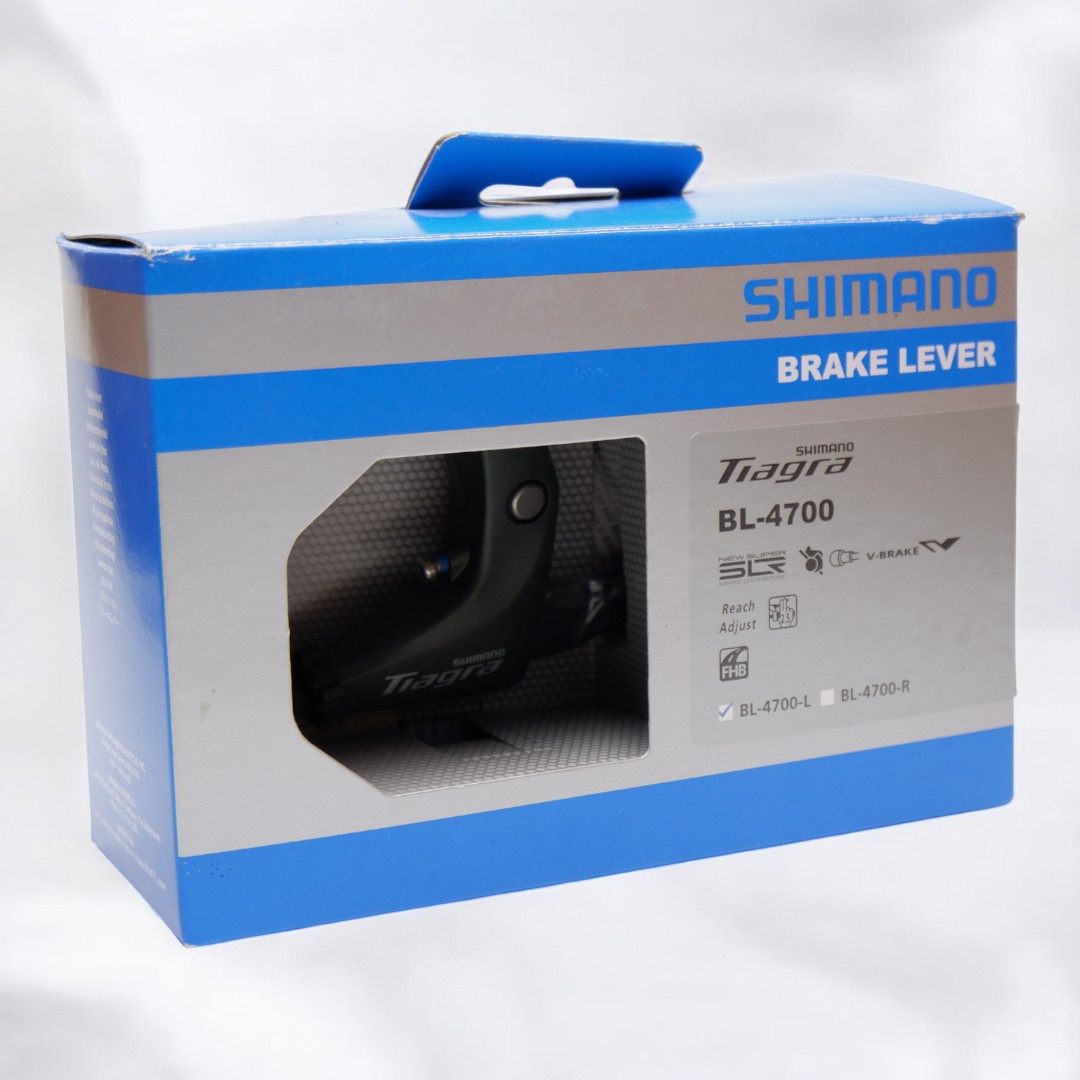 มือเบรคจักรยาน SHIMANO TIAGRA, BL-4700, R/L, สำหรับใส่แฮนด์ตรง