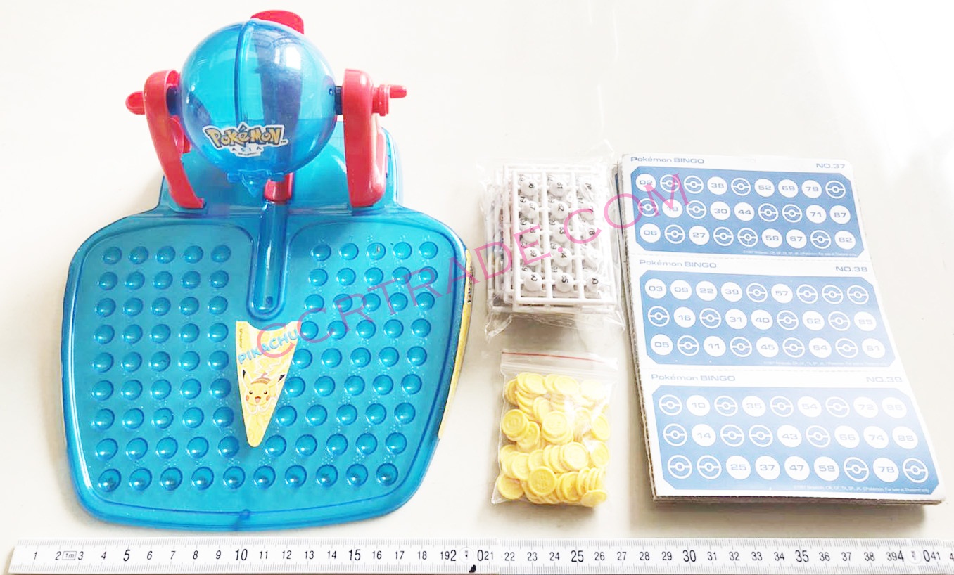 เกมส์บิงโกโปเกม่อน 90 ลูกกล่องใหญ่ 25 ซม.(1x3)(ลิขสิทธิ์แท้)