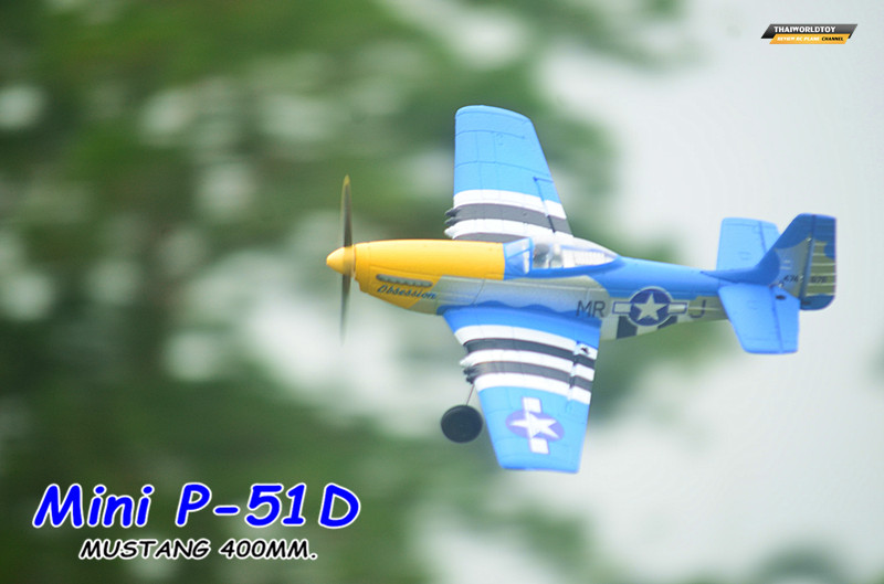 Mini P-51D Mustang 6G 400MM.