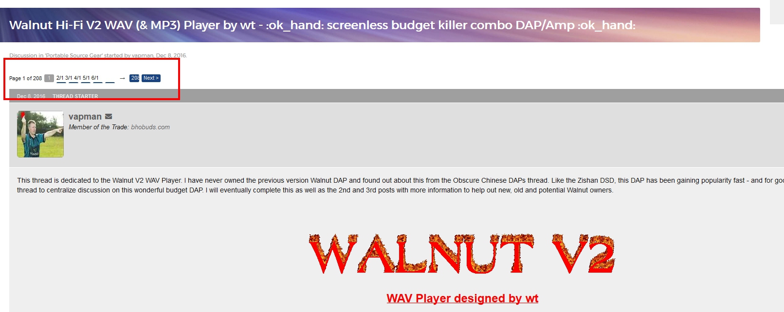 ขาย Walnut V2s MOD !! เครื่องเล่นเพลงพกพาระดับ Budget 4in1 DAP/DAC/AMP/OTG